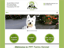 Tablet Screenshot of ppffarmskennel.com